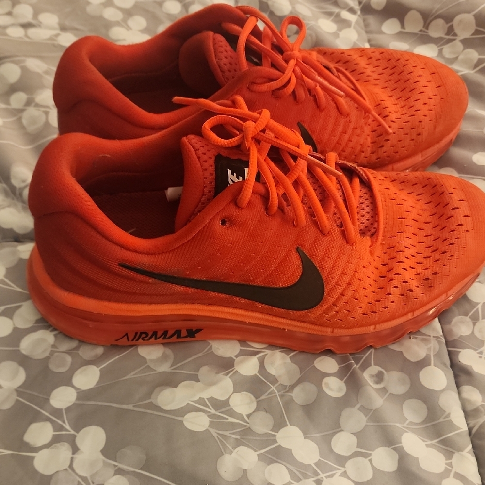 Nike Air Max Vibrant Red Running Shoes